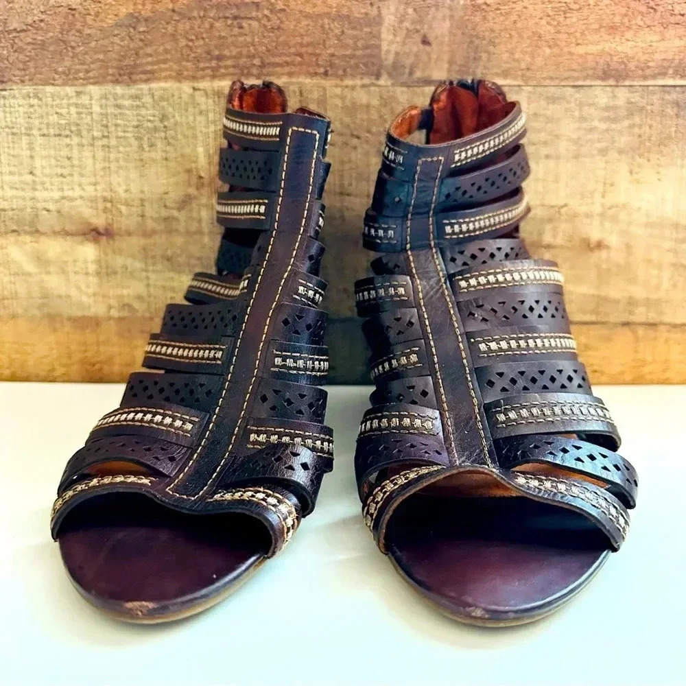 Pikolinos Java Gladiator Heeled Sandals - image 4